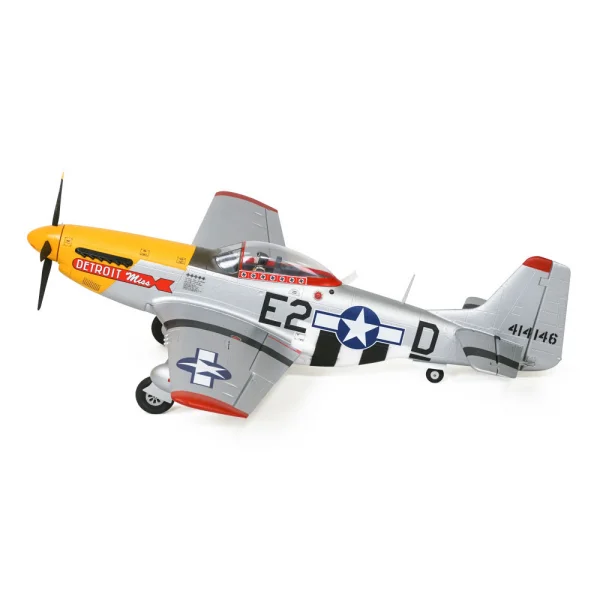 Arrows Hobby P-51 Mustang (Detroit Miss) PNP with Retracts (1100mm) &mdash; image 3 of 8