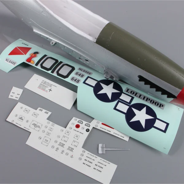Arrows Hobby Fuselage (Painted) (for P51 850mm)