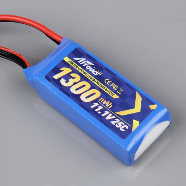 Arrows Hobby LiPo 3S 1300mAh 74V 25C (for Prodigy, Trekker) ** CLEARANCE **