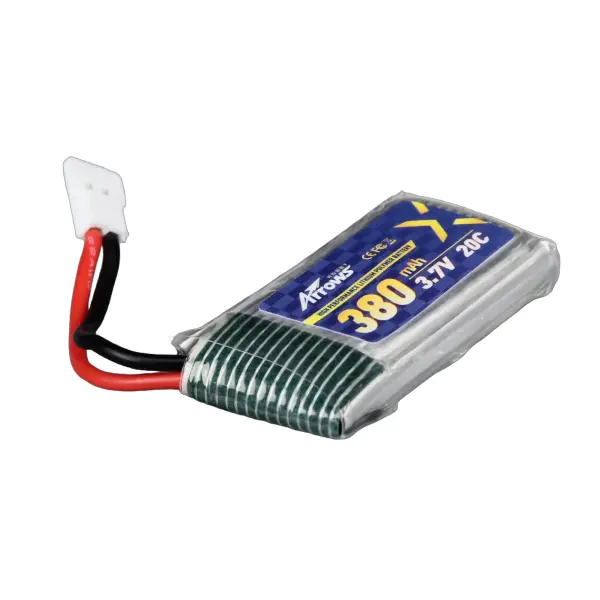 Arrows Hobby LiPo 1S 380mAh 37V 20C JST (Hawk Eye) — image 1 of 2