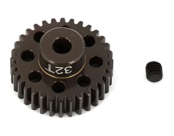Associated Factory Team Aluminium Pinion Gear - 32T 48DP - 3.2mm Shaft