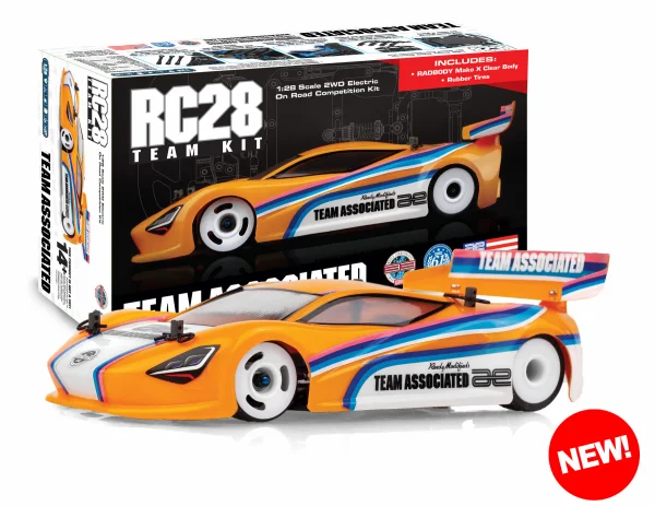 Team Associated RC28R Team Kit With Radbody Mako X + Wheel/Tyres — image 1 of 15