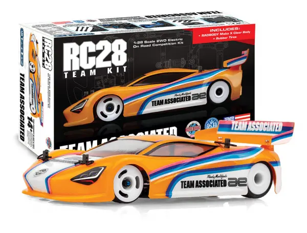 Team Associated RC28R Team Kit With Radbody Mako X + Wheel/Tyres — image 8 of 20