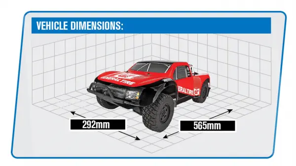 Team Associated Pro4 SC10 Brushless RTR - General Tire — image 2 of 19