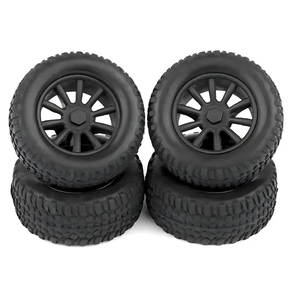 Associated SC28 Wheels + Tyres Mounted — image 1 of 2