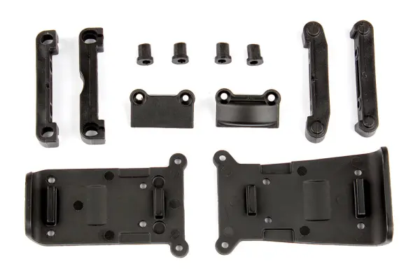 Associated Reflex 14B/14T Skid Plates And Arm Mounts Set — image 2 of 2