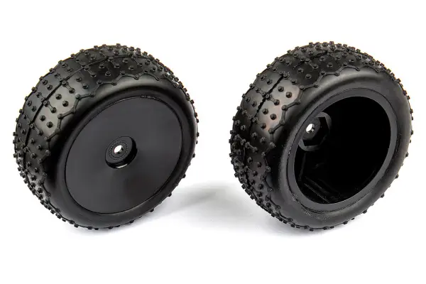 Associated Reflex 14B Narrow Mini Pin Tyres - Mounted — image 2 of 2