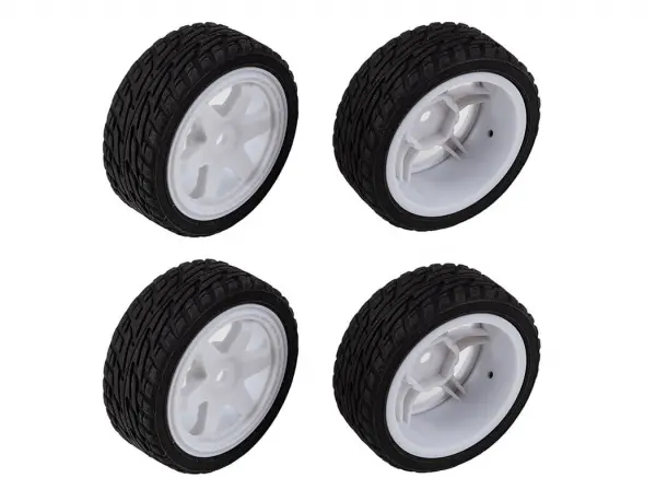 Team Associated Reflex 14R Hoonitruck Wheels/Tyres Rubber — image 2 of 2