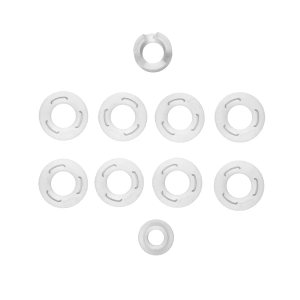 Team Associated RC28R FT Side Wall Flange Set - White