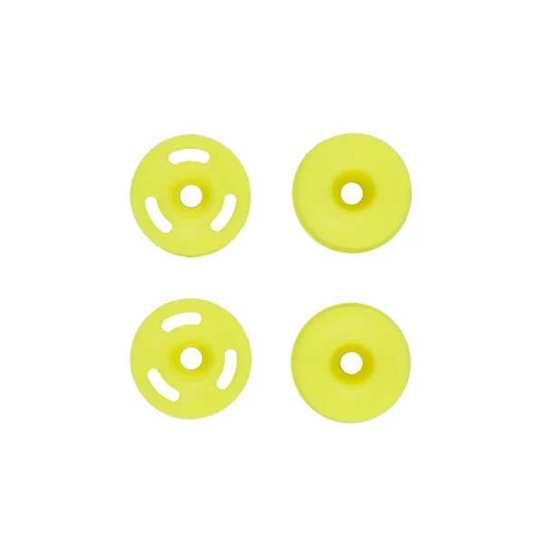 Team Associated RC28R Wheel Set - Yellow — image 1 of 2
