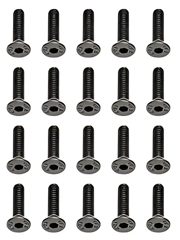 M3 X 12 Countersink Head Hex Screw (20) — image 1 of 2
