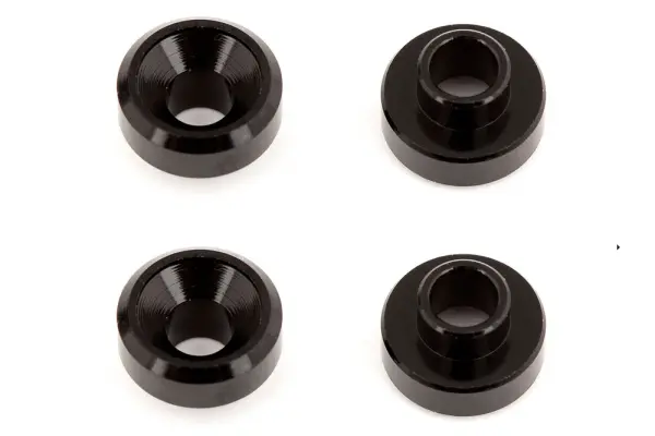 Associated Aluminium Servo Washers Black (4) &mdash; image 2 of 2