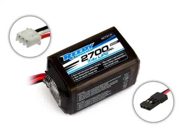 Reedy Lipo Pro RX 2700mAh 7.4V Hump — image 2 of 2
