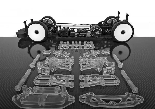 Team Associated RC10 TC7.2CC Clear Kit ** CLEARANCE **