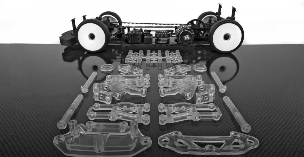 Team Associated RC10 TC7.2CC Clear Kit — image 3 of 10