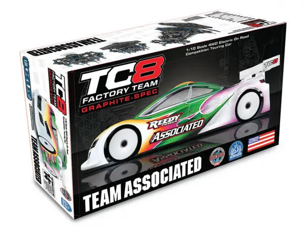 Team Associated TC8 - Graphite Spec Team Kit — image 4 of 18