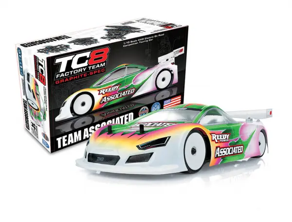 Team Associated TC8 - Graphite Spec Team Kit — image 3 of 18