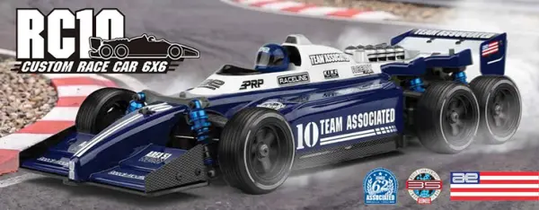 Team Associated RC10 Custom Race Car 6X6 F1 Kit — image 17 of 17