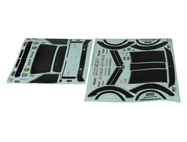 Team Associated Apex 2 Sport Datsun 620 Decal Sheet &mdash; image 2 of 2