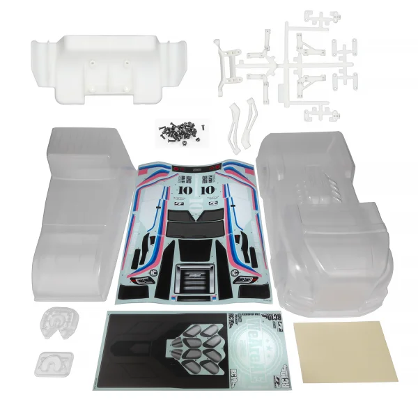 Team Associated 6X6 Body Set Clear