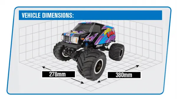 Team Associated MT12 Monster Van RTR Combo — image 9 of 20