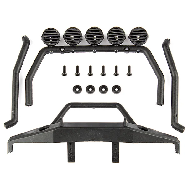 Associated Cr12 Roll Bar And Bumper (Black)