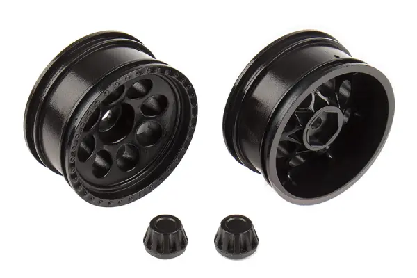 Associated CR12 Tioga Wheels (Black) — image 2 of 2