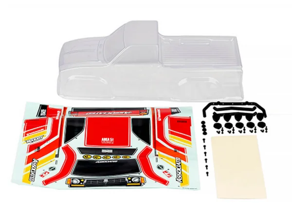 Team Associated Mt12+ Lux Bodyshell Set Clear
