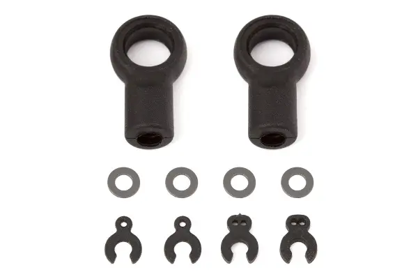 Associated RC12R6 Arm Eyelet And Caster Clips — image 2 of 2
