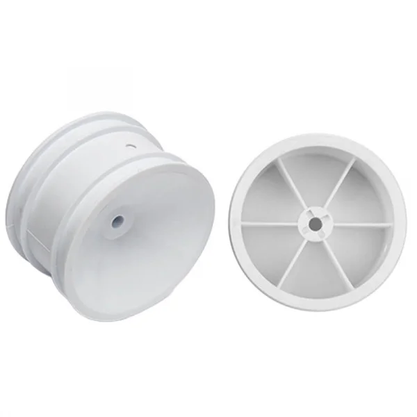Associated RC10 2.2 Rear Wheel White (For 3/16 Axle)