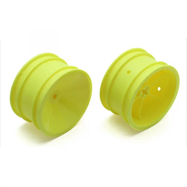 Associated RC10 2.2 Rear Wheel Yellow (For 3/16 Axle)