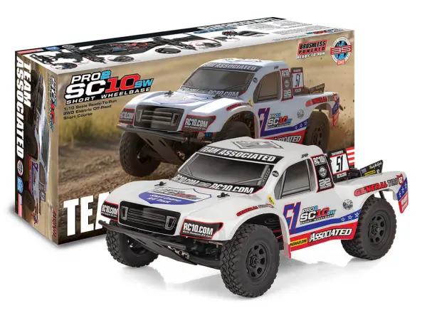 Team Associated Pro2 SC10SW RTR - White — image 9 of 20
