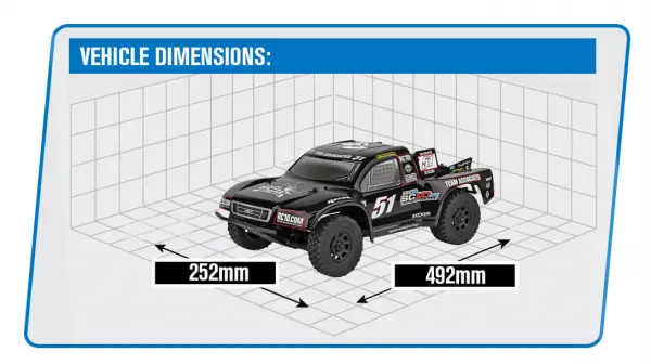 Team Associated Pro2 SC10SW RTR - Black &mdash; image 3 of 16