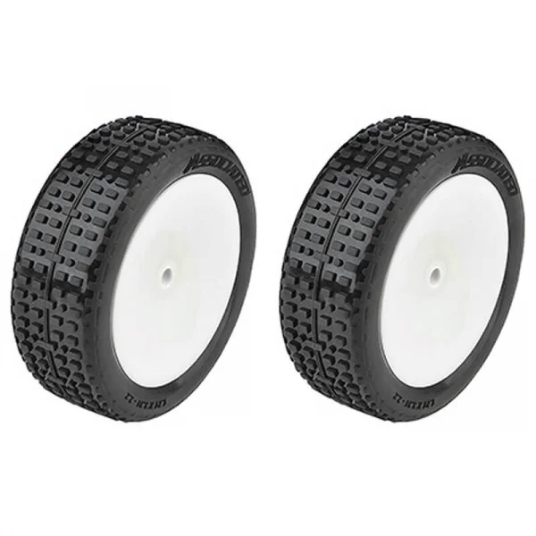 Associated RB10 RTR Front Wheels + Tyres Mounted — image 2 of 2