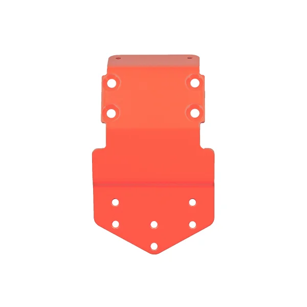 Team Associated RC10T Nose Plate Neon Red — image 1 of 2