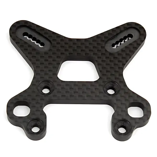 Associated RC8B3 FT Shock Tower - Front Carbon — image 1 of 2