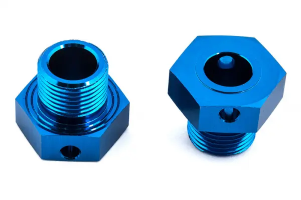 Team Associated RC8B3 Wheel Hexes +2mm Wide (2) — image 2 of 2