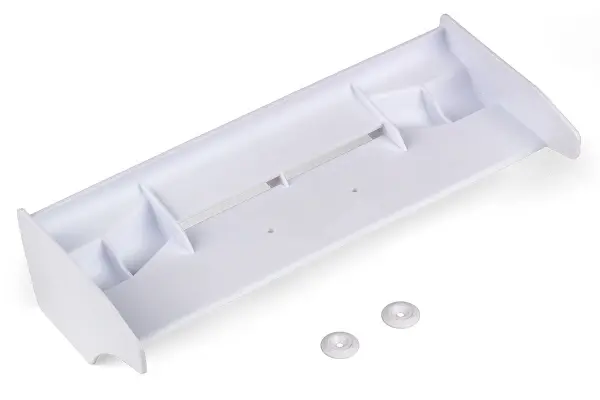 Associated RC8B3/3.1 Ifmar Wing - White — image 2 of 2