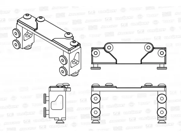 Team Associated B6 Builders Support Kit 2
