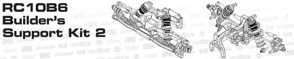 Team Associated B6 Builders Support Kit 2 — image 11 of 11