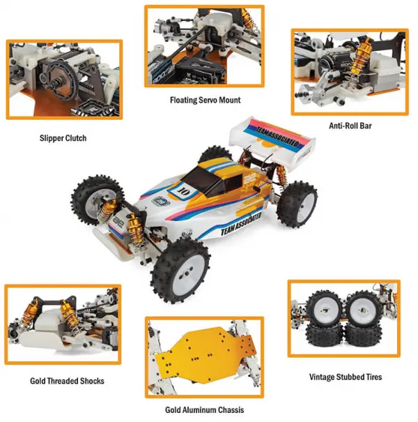 Team Associated Edition Yokomo YZ-10 Classic Kit — image 19 of 19