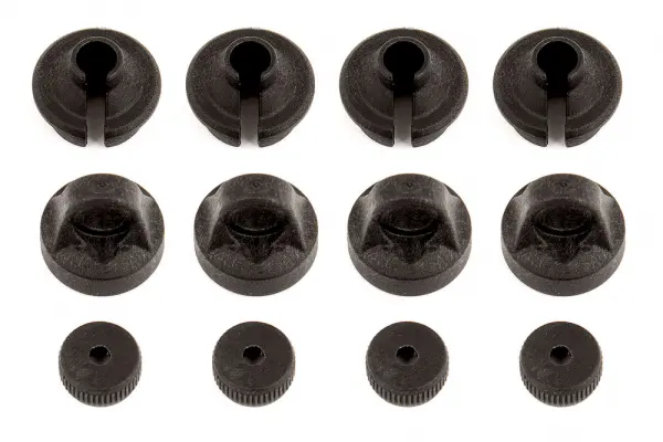 Team Associated ProSC10/Rat/ Reflex Shock Caps/Spring Cups — image 2 of 2