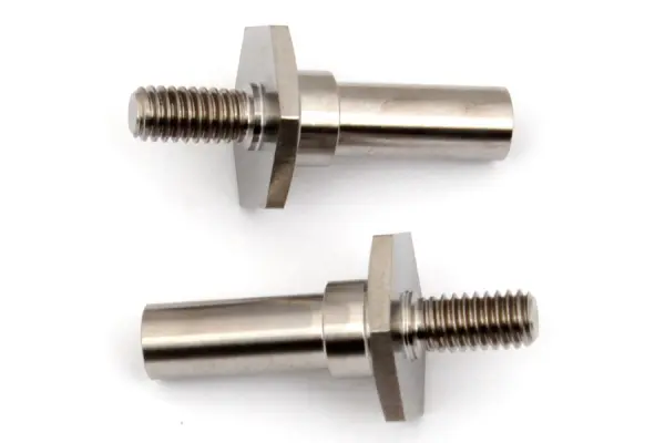 Associated B6/B6D Titanium Front Axles &mdash; image 2 of 2