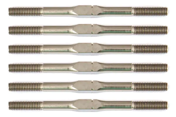 Associated FT Titanium Turnbuckle Set 3X48mm RC10B6.1 &mdash; image 2 of 2