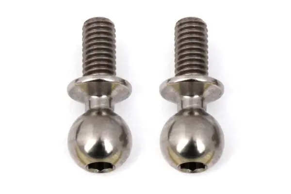 Associated HD Tin Ballstuds 6mm — image 2 of 2