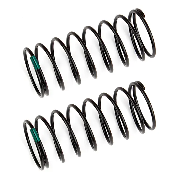 Team Associated Front Shock SP Rings Green 3.10 LB/In L44mm — image 1 of 2