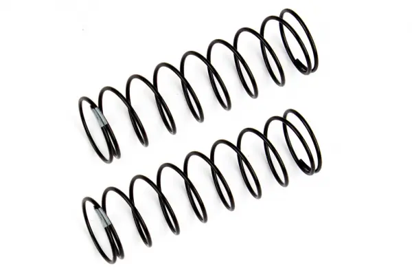 Team Associated Rear Shock Springs Gray 2.00 LB/In L61mm — image 2 of 2