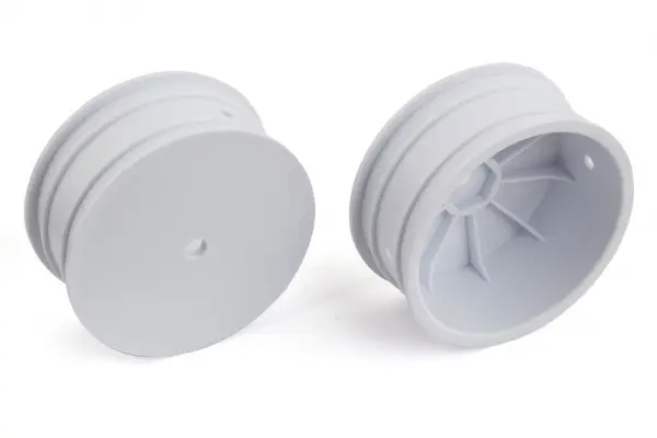 Associated Buggy Wheel 12mm Hex 2.2 4WD Front White &mdash; image 3 of 3
