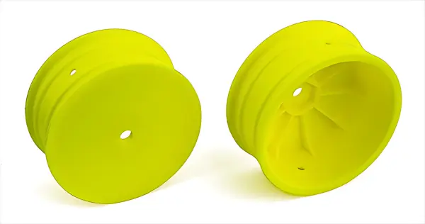 Associated Buggy Wheel 12mm Hex 2.2 4WD Front Yellow — image 1 of 2