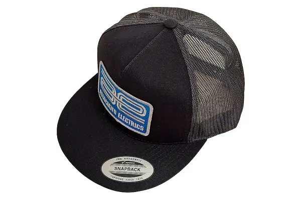 Team Associated AE Logo Black Trucker Hat/Cap Flat Bill — image 2 of 2